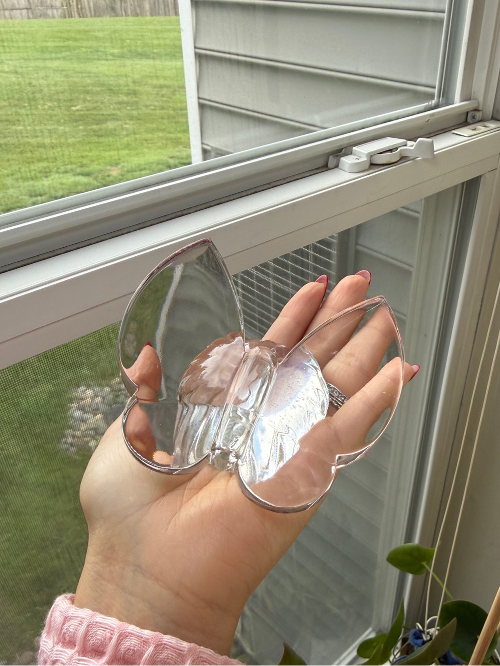 Waterford crystal butterfly